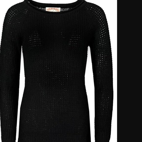 Ambiance Apparel Black Knit Sweater Top - Picture 2 of 10